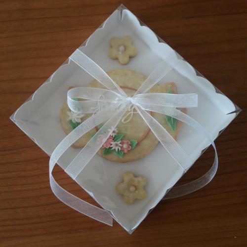 biscotti personalizzati in scatola regalo