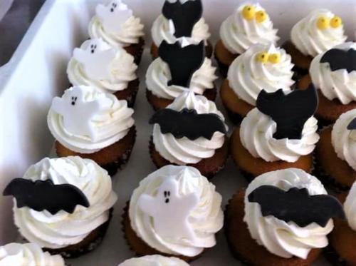 Cupcakes alla vaniglia per Halloween