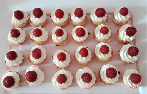 mini cupcakes alla vaniglia