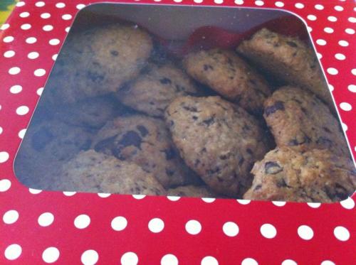 Cookies al cioccolato senza zucchero