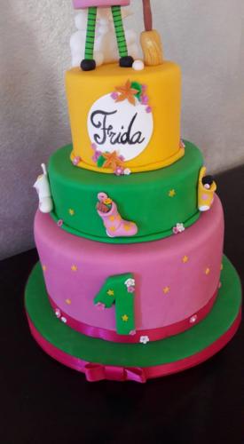 Torta tema befana per Frida